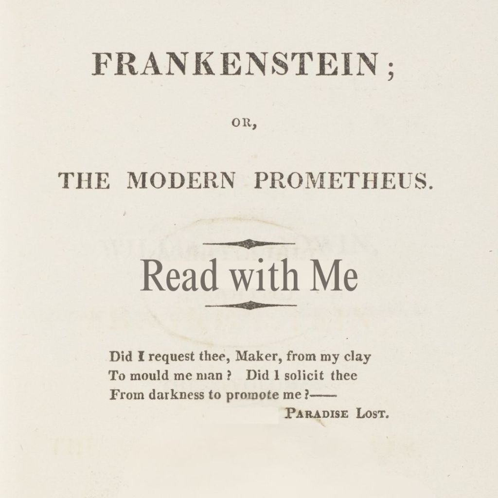 Frankenstein Read with Me Banner